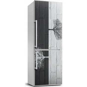 Fototapeta Samolepka/tapeta na ledničku Stromy na zdi 70x190 cm