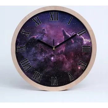 Hodiny Nástěnné hodiny římské kulatý mlhovina průměr 20 cm