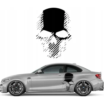 Samolepicí dekorace na vozidlo SAMOLEPKA na auto MOTIV PUNISHER 63x90 cm