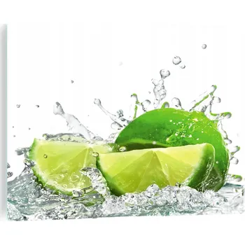 Varná deska Tvrzené sklo na indukční desku - motiv limetka a voda