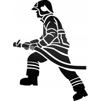 Samolepicí dekorace na vozidlo HASIČ reflexní samolepka na auto - HASIČI