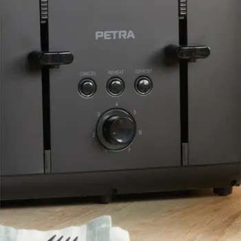 Topinkovač Toustovač Petra PT5565MBLKVDE 4plátkový