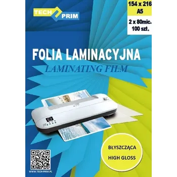 Laminovací fólie Lesklá laminovací Fólie Tech-Prim A5