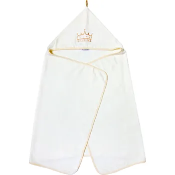 Deka s kapucí Texpol 70 x 140 cm bílá