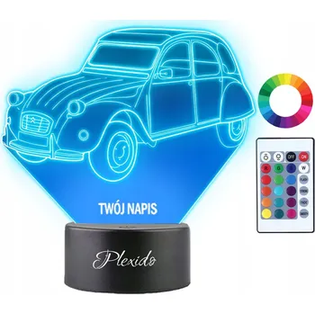 Lampička Plexido vícebarevná Noční lampa