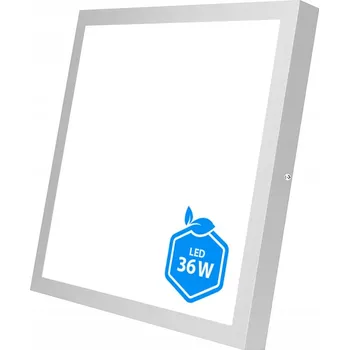 Čtvercová Stropní Svítidlo Syntron 28 x 3 cm bílá