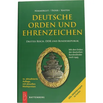 Umění Kniha Německé řády a vyznamenání, Jörg Nimmergut, německy, 2017