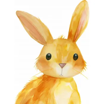 Plakát Plakát Roztomilý Zajíček bez rámu 39,5 x 55 cm