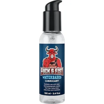 Lubrikační gel Fuck & Fist Waterbased Lubricant 100 ml, lubrikační gel na vodní bázi