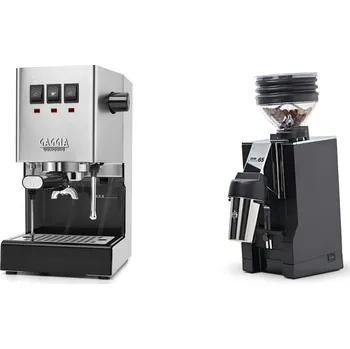 Kávovar Gaggia Classic E24 BC, stainless steel + Eureka Mignon Zero 65…