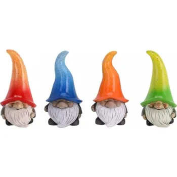 Zahradní dekorace Progarden Zahradní trpaslík dekorace 23 cm modrá