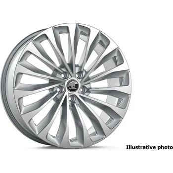 Disk Škoda Alu kolo Asterion 20" Enyaq, Elroq -stříbrná metalíza