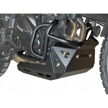 Rám pro motocykl Padací rámy HEED pro Benelli TRK 702/702X - spodní černé + ocelový kryt černý