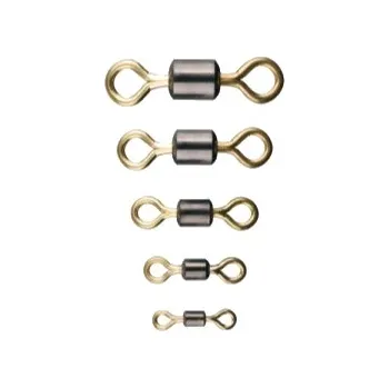 Cralusso Obratlík Golden Swivel 12 ks - Velikost 5