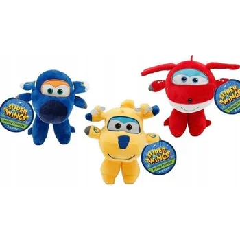 plyšák Super Wings Plyšová Hračka Džetek Jett 2+