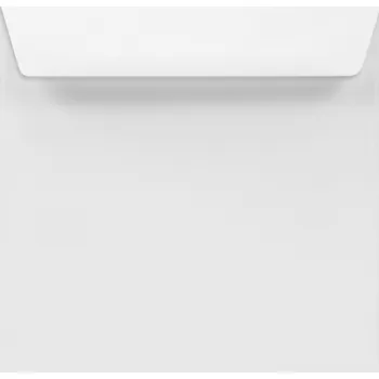 Obálka Obálky Lessebo čtvercové bílé 100g na svatba 5ks