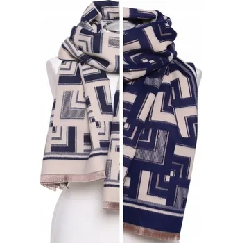 Šála Moraj šála modrá 180 cm - dámská