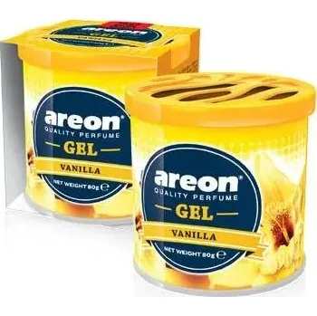 Vůně do auta Areon Plechovka s gelem - Vanilka