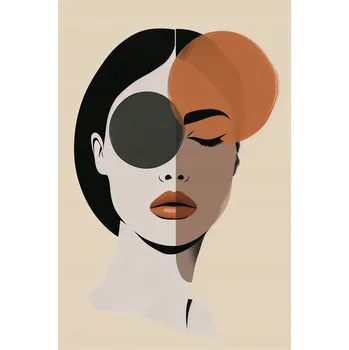 Plakát Plakát Dvě strany Krásná bez rámu 61 x 91,5 cm