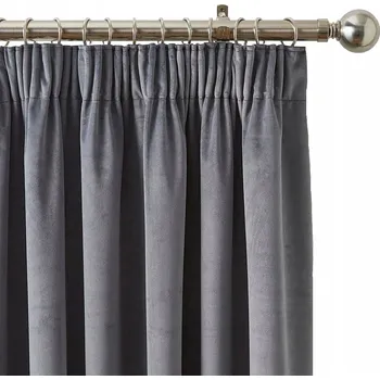 Závěs Hotový závěs Syl Mar zatemňovací závěs z veluru 140x160 cm na pásce/žabky