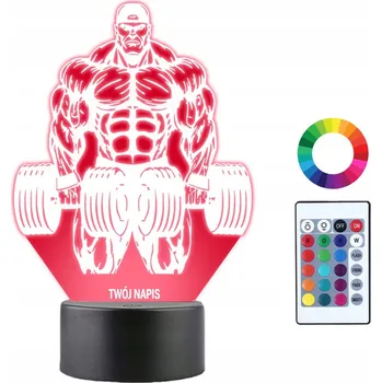 Lampička Plexido vícebarevná Noční lampa