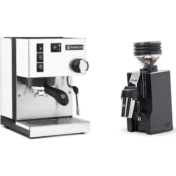 Kávovar Rancilio Silvia E, white + Eureka Mignon Zero 65 All Purpose,…