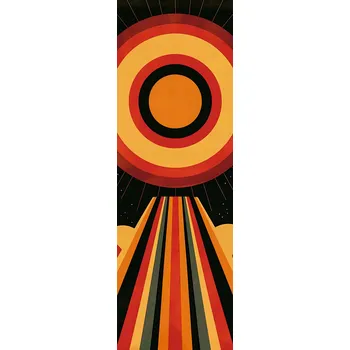 Plakát Plakát Paprsky Vitality bez rámu 30,5 x 91,5 cm