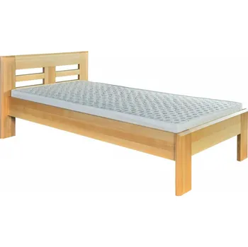 Postel Dřevěná postel buk LK160 100 x 200 cm