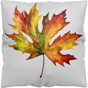 Polštář DEKORAČNÍ POVLEČENÍ NA POLŠTÁŘ 40x40 ANTYALERGICKÉ PODZIMNÍ BARVY