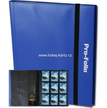 Obal pro sběratelský předmět BCW Stahovací album A4 Pro Folio, na 360 karet - modré