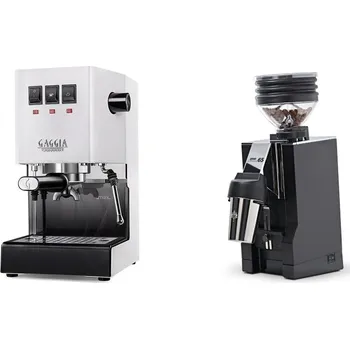 Kávovar Gaggia Classic E24 BC, white + Eureka Mignon Zero 65 All…