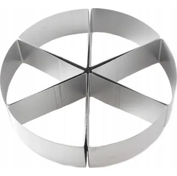 Forma na pečení FORMA NA PEČENÍ KOLÁČŮ VYKRAJOVÁTKO PORCÍ 6 KUSŮ