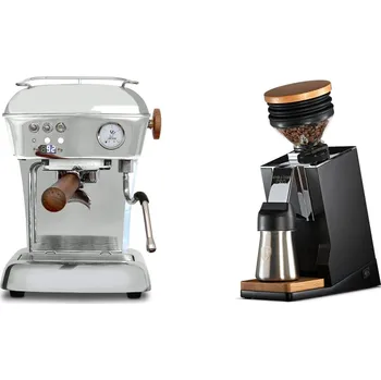 Kávovar Ascaso Dream PID, leštěný hliník + Eureka Mignon Single Dose…