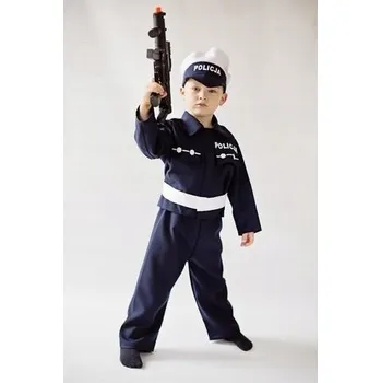 Karnevalový kostým Kostým Policista pro děti Ples, Převlek, Karneval r. 134-140