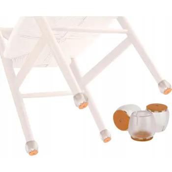 Podložka pod nábytek Filcové podložky na nohy židle Mensen 12-16 mm, 4 ks