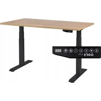 Psací stůl Obdélníkový psací stůl ProErgo 138 x 80 x 126 cm černý