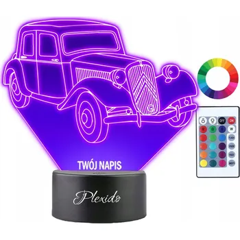 Lampička Plexido vícebarevná Noční lampa