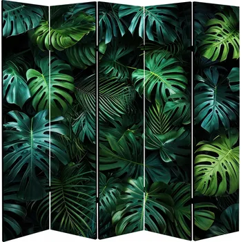 Paraván Závěs do kadeřnictví, Paraván salon, nástěnná 225x172 cm, barevná