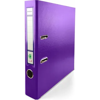 Pákový pořadač A4 EKOBOX 50mm FIALOVÝ