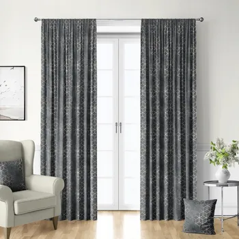 Obraz Závěs polozatemňovací s řasící páskou, na žabky 145 cm x 300 cm