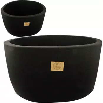 Dětská zábrana Suchý bazén 90 x 40 cm + 400 míčků ČERNÝ