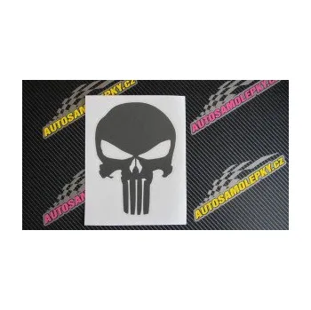 Samolepicí dekorace na vozidlo Punisher 001 (19 - modrá dynamic) SAMOLEPKA NA AUTO, NÁLEPKA, FÓLIE, POLEP, TUNING, VLASTNÍ TEXT, TISK, AUTOSAMOLEPKY.cz, POLEPY, OBRÁZEK, LOGO, 3D STICKERS