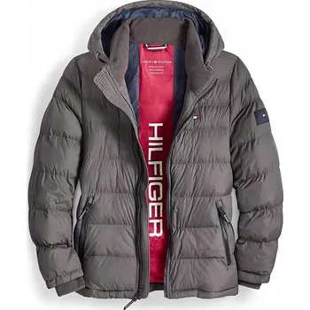 Tommy Hilfiger Quilted šedá XXL