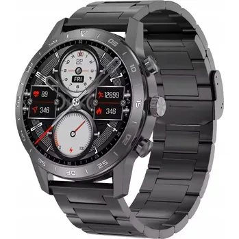 Hodinky Pánské chytré hodinky Chytré Hodinky GT stříbrné barvy