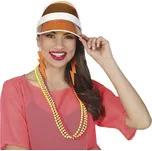 Retro kšilt - oranžový