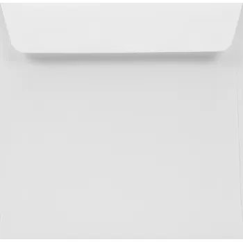 Obálka Čtvercové obálky bílé Lessebo HK 120g 17cm 5ks