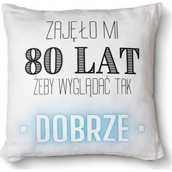 Polštář Dekorativní Foto Polštář 40 x 40 cm – Trvalo mi 80 let, než jsem vypadala tak dobře