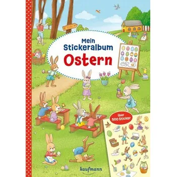 První čtění Mein Stickeralbum Ostern - Kamlah, Klara