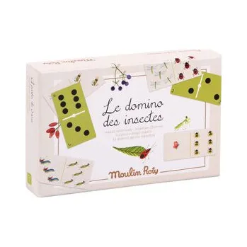 Desková hra MOULIN ROTY Oboustranné domino Hmyz