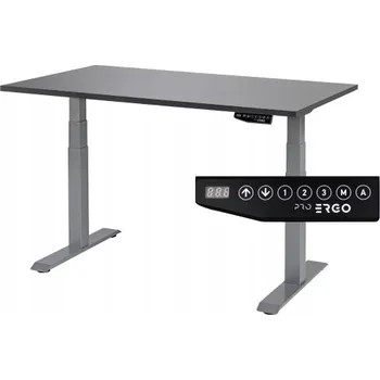 Psací stůl Obdélníkový psací stůl 160 x 80 x 126 cm, odstíny šedé